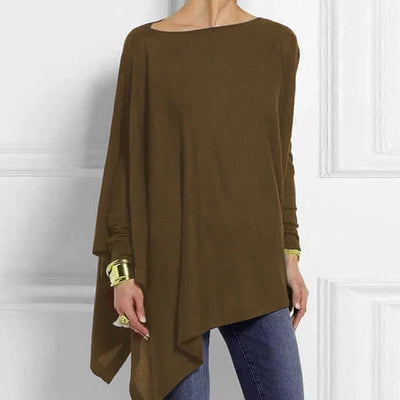 Aqsa - stilvoll übergroß Kaschmir Damen Pullover