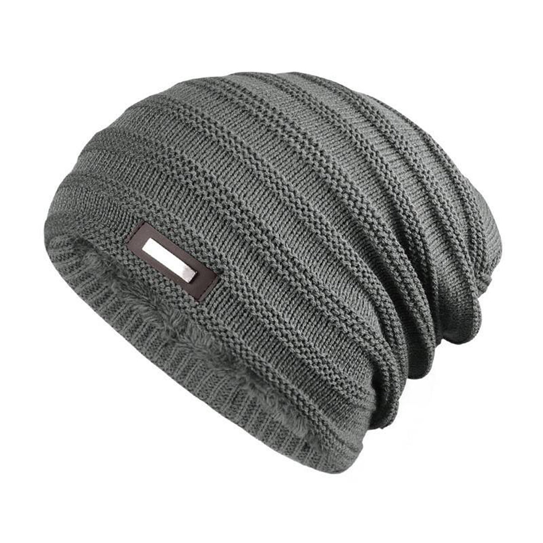 Mütze | Warm | Gestrickt | Fleecemütze | Wintermütze