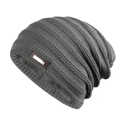 Mütze | Warm | Gestrickt | Fleecemütze | Wintermütze