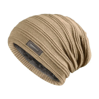 Mütze | Warm | Gestrickt | Fleecemütze | Wintermütze