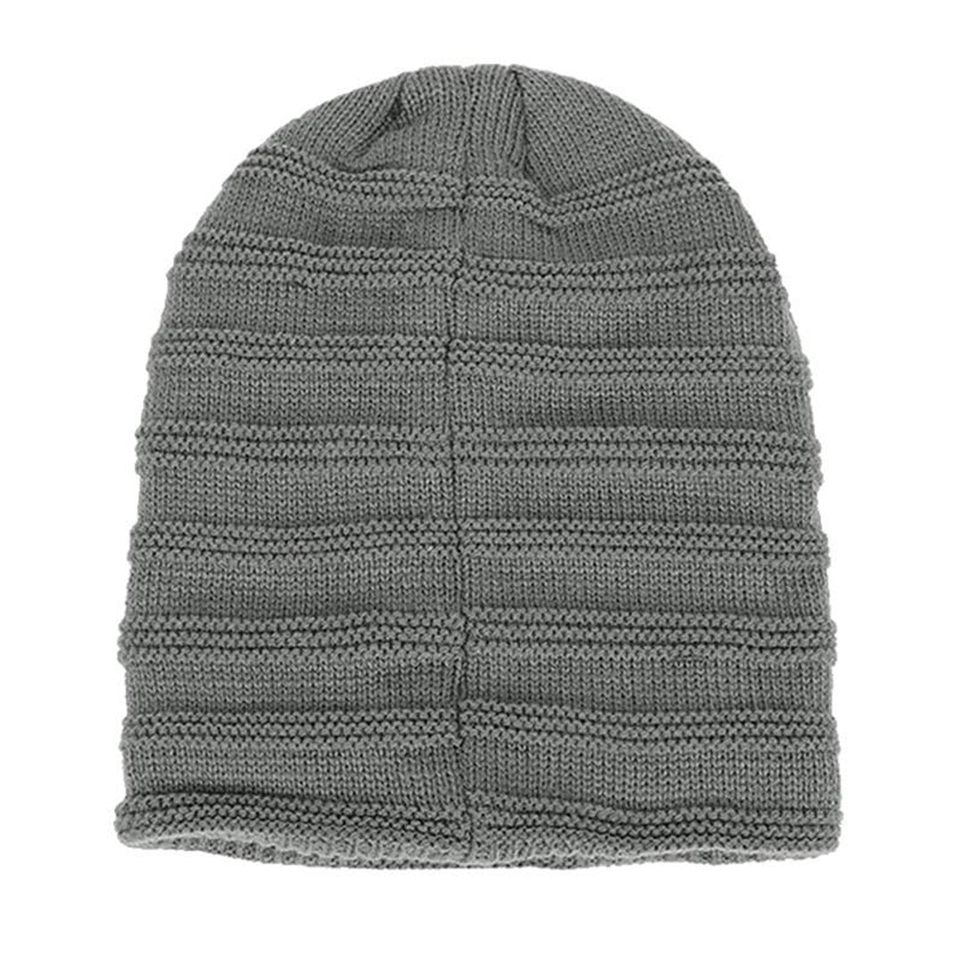 Mütze | Warm | Gestrickt | Fleecemütze | Wintermütze