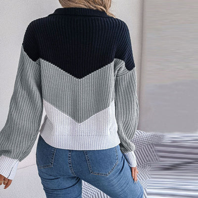 Ysay - schicker V-Ausschnitt-Pullover für Frauen