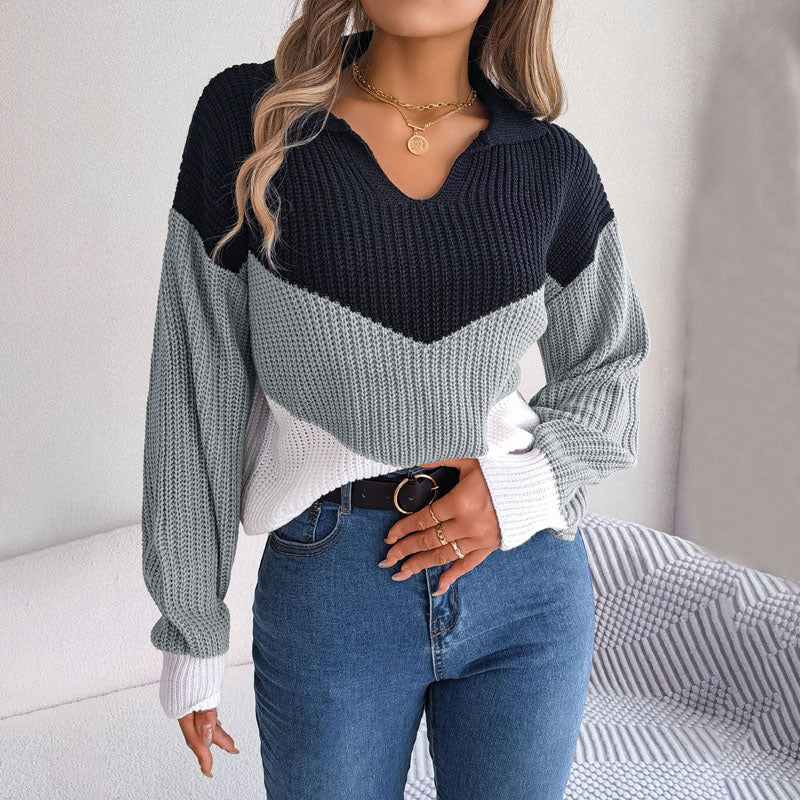 Ysay - schicker V-Ausschnitt-Pullover für Frauen