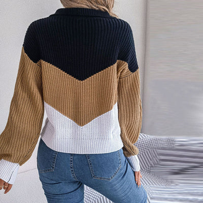 Ysay - schicker V-Ausschnitt-Pullover für Frauen