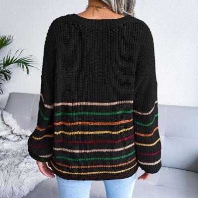 Emelia - trendiger gestreifter Pullover für Frauen