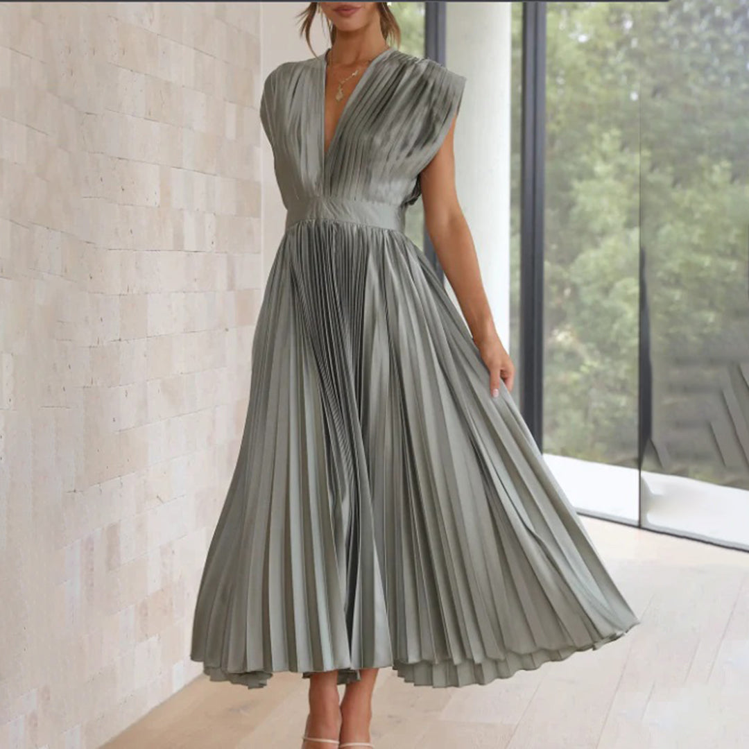 Amira Elegantes Kleid Für Damen - Vielseitig, Figurbetont & Aus Hochwertigen Stoffen, In Verschiedenen Farben