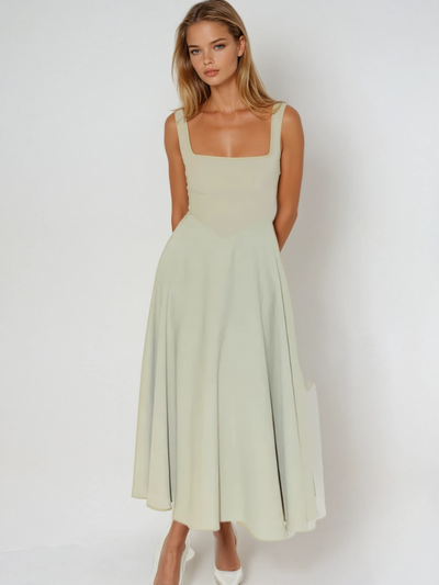 Zinovia - Stilvolles ärmelloses Kleid