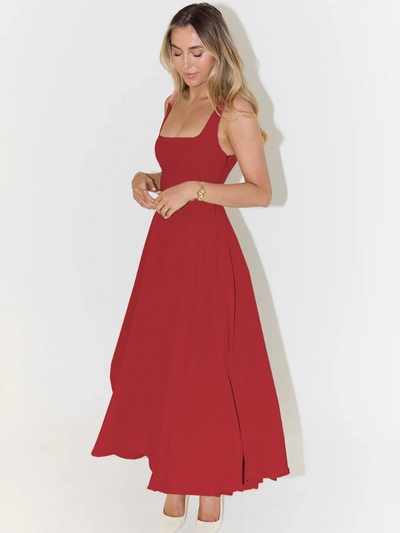 Zinovia - Stilvolles ärmelloses Kleid