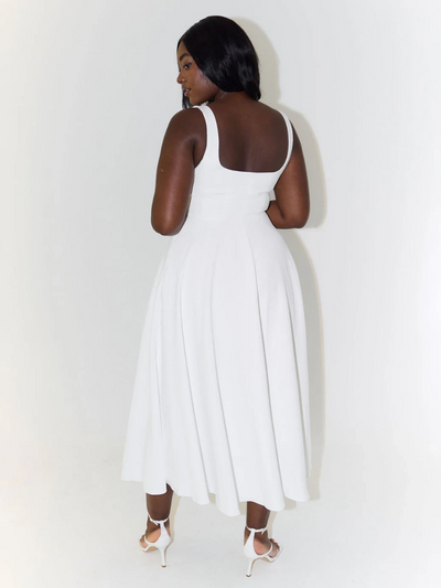 Zinovia - Stilvolles ärmelloses Kleid
