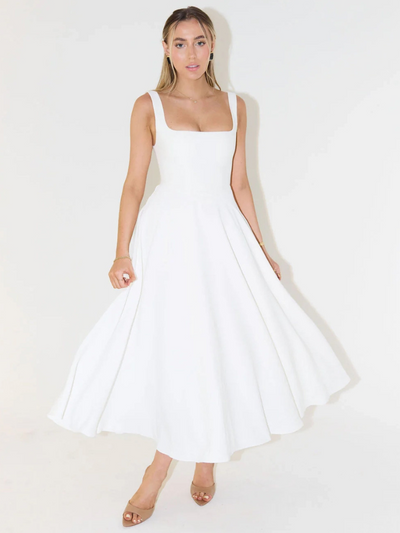 Zinovia - Stilvolles ärmelloses Kleid