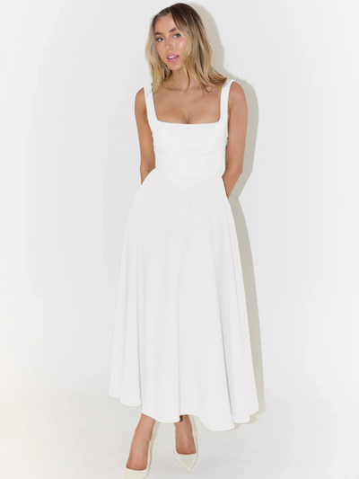 Zinovia - Stilvolles ärmelloses Kleid