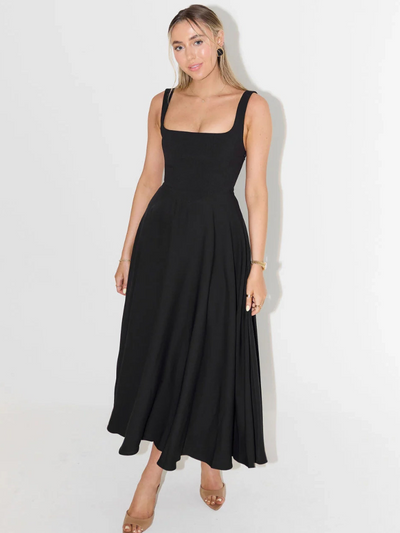 Zinovia - Stilvolles ärmelloses Kleid