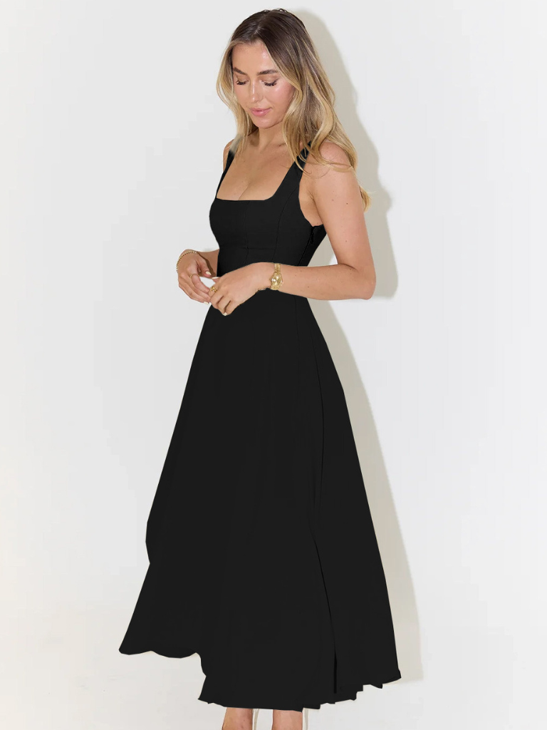 Zinovia - Stilvolles ärmelloses Kleid