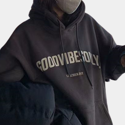 Oversize-Kapuzenpullover – kuschelig – warm – Pullover mit Kapuze – Damenbekleidung
