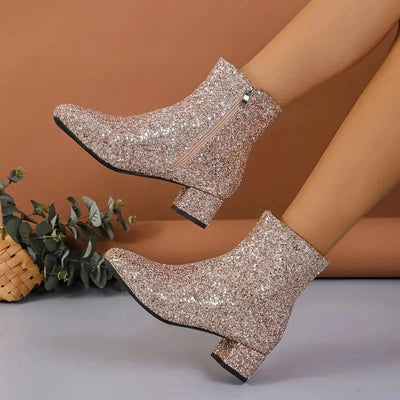 Pailletten-Party-Stiefel