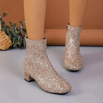 Pailletten-Party-Stiefel