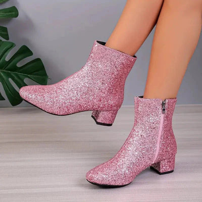 Pailletten-Party-Stiefel