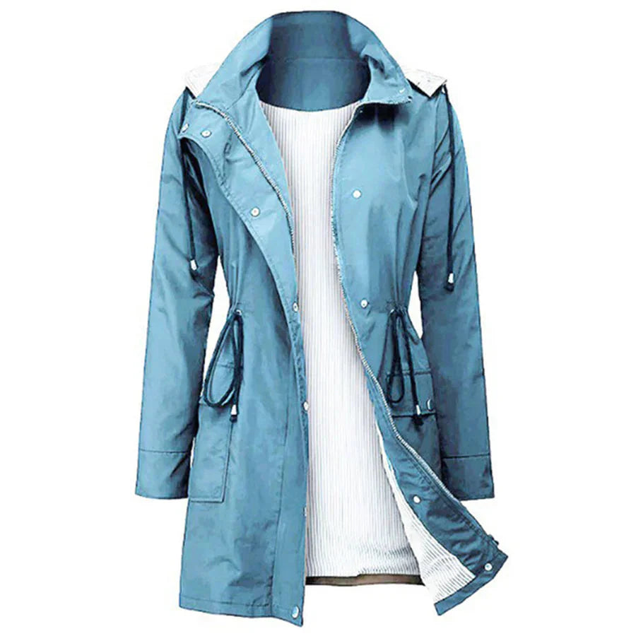 Parka-Jacke | Mit Kapuze | Wasserdicht | Windbreaker-Jacke | Damenjacke