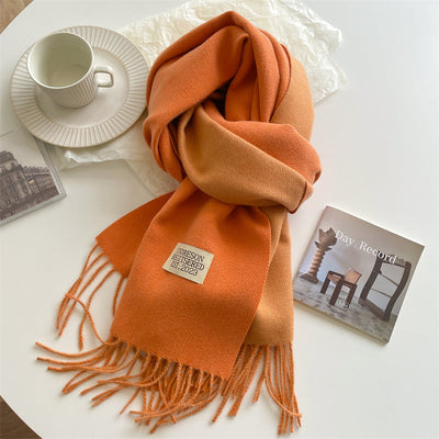 Pashmina-Schal – warm – doppelseitig – Winterschal – Damenschal