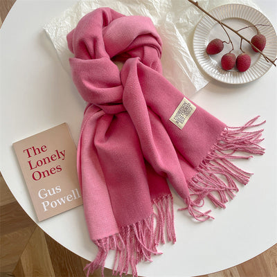 Pashmina-Schal – warm – doppelseitig – Winterschal – Damenschal