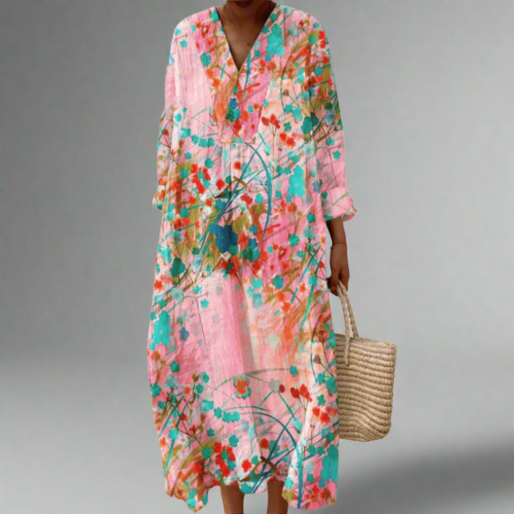 Amy | Elegantes geometrisches Kleid