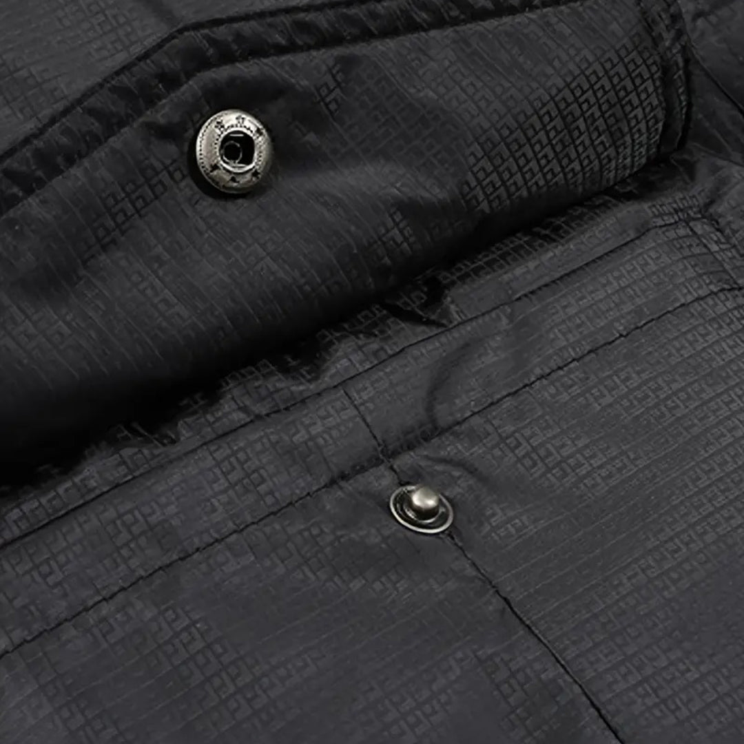 Puffer Jacke – Warm – Kapuze – Daunenjacke – Winterjacke für Herren
