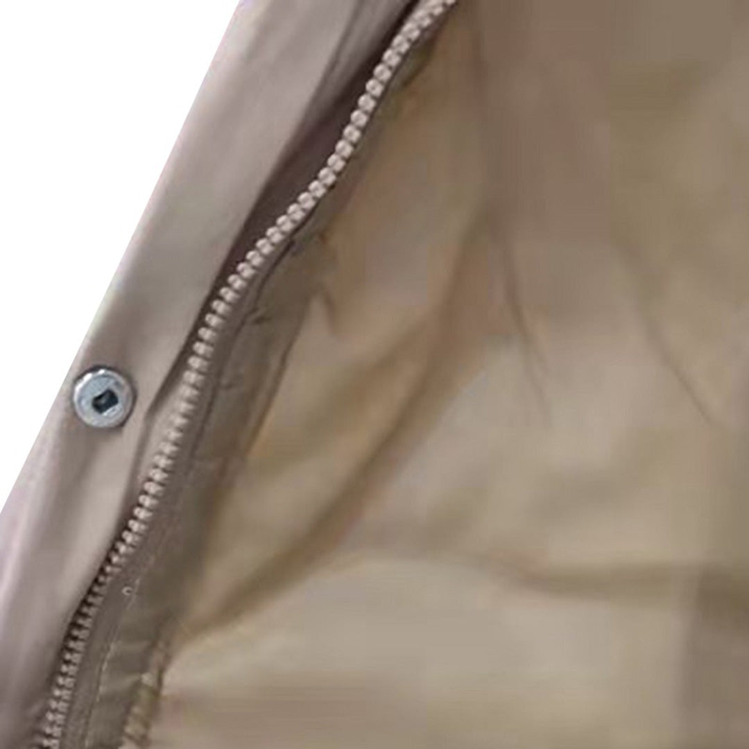 Puffer-Weste | Lang | Mit Kapuze | Körperwärmer | Winterkleidung für Damen