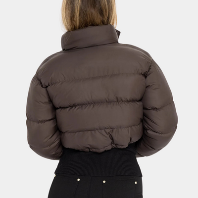 Pufferjacke | Kurz geschnitten | Stehkragen | Winterjacke | Daunenjacken für Damen