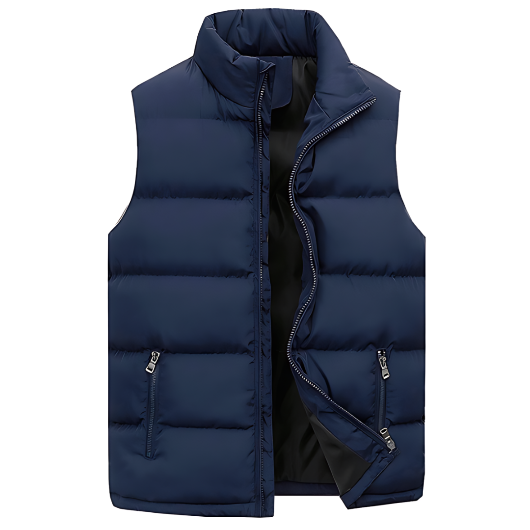 Pufferweste | Bodywarmer | Ärmellos | Winterweste | Herrenweste