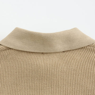 Pullover mit viertelhohem Reißverschluss | Strickpullover | Herren-Pullover mit halbhohem Reißverschluss | Pullover