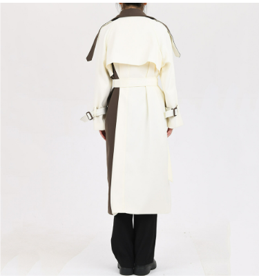 Elesen | Damen Stylischer Trench Mantel | Lange