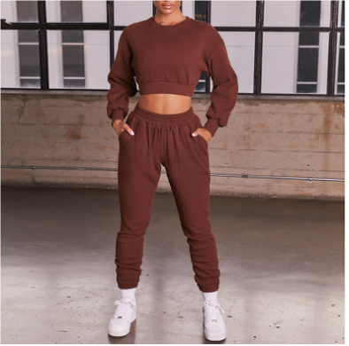 Demtrian | Damen Bequeme Satz | Langarm