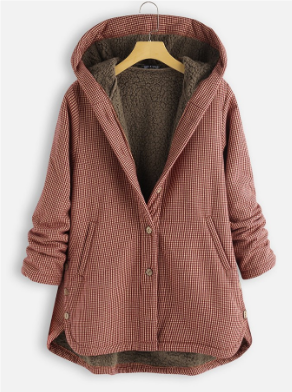 Modena | Damen Elegante Bequeme Kapuzen Jacke | Warme