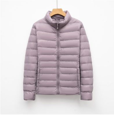 Beccya | Damen Leichte Winter Daunen Jacke | Reißverschluss