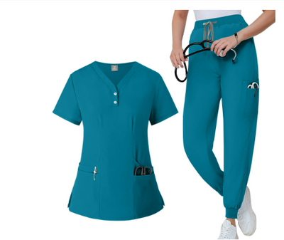 Donia | Damen Arbeitskleidung Pflege Kasacks Satz | Bequeme