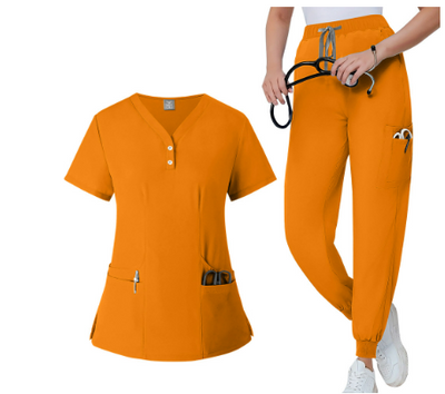 Donia | Damen Arbeitskleidung Pflege Kasacks Satz | Bequeme