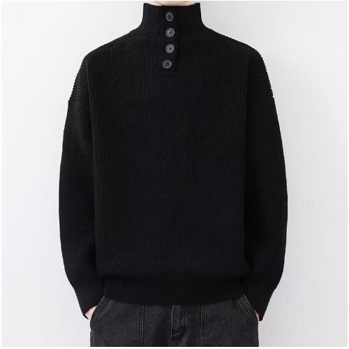 Laddanem | Damen Warme Strick Pullover | Langarm
