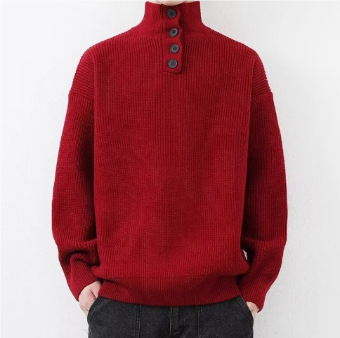 Laddanem | Damen Warme Strick Pullover | Langarm