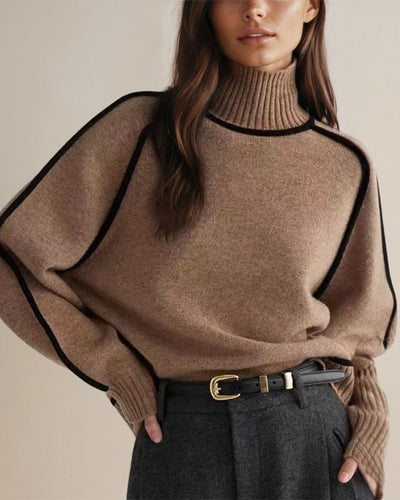 Rollkragenpullover | Pullover | Hochgeschlossen | Strickpullover | Damenbekleidung