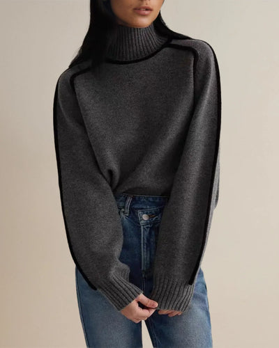 Rollkragenpullover | Pullover | Hochgeschlossen | Strickpullover | Damenbekleidung