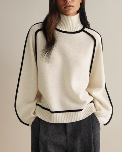 Rollkragenpullover | Pullover | Hochgeschlossen | Strickpullover | Damenbekleidung