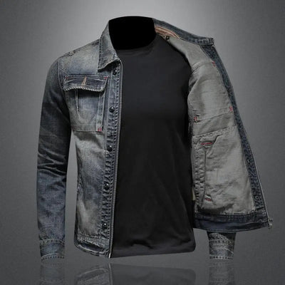 Antoine - Retro-Jeansjacke für den Vintage-Stil