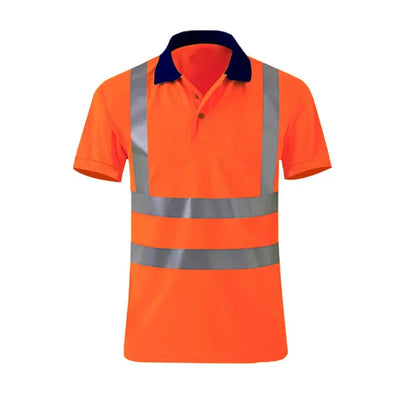 Davionet | Herren Arbeitskleidung Reflektierendes Polo | Sicherheit