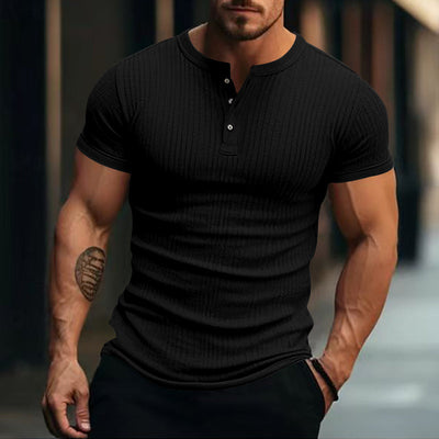 BILBURN - STYLISCHES KURZARM-T-HEMD