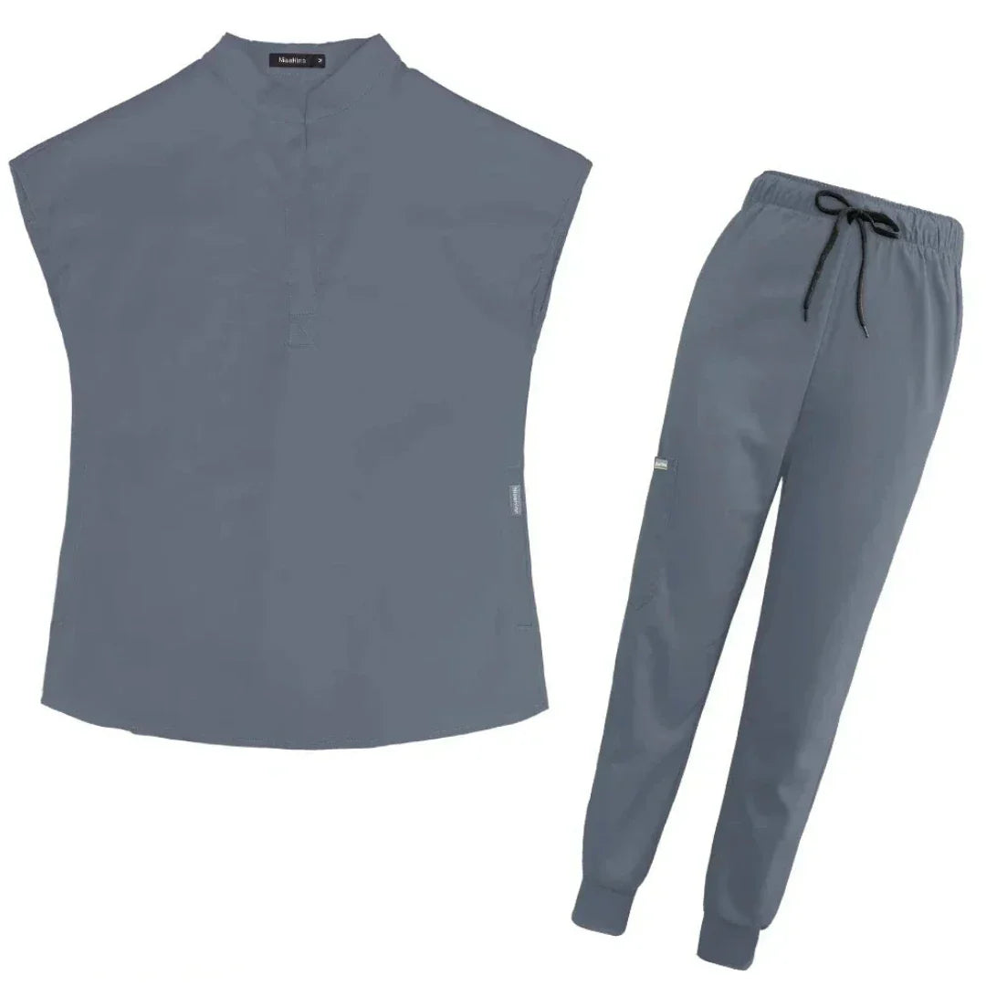 Minnailem | Damen Bequeme Arzt Kasacks Satz | Atmungsaktiv
