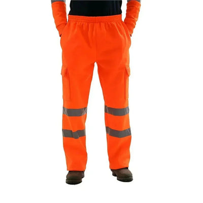 Moonet | Herren Sicherheits Reflexstreifen Hose | Arbeitskleidung