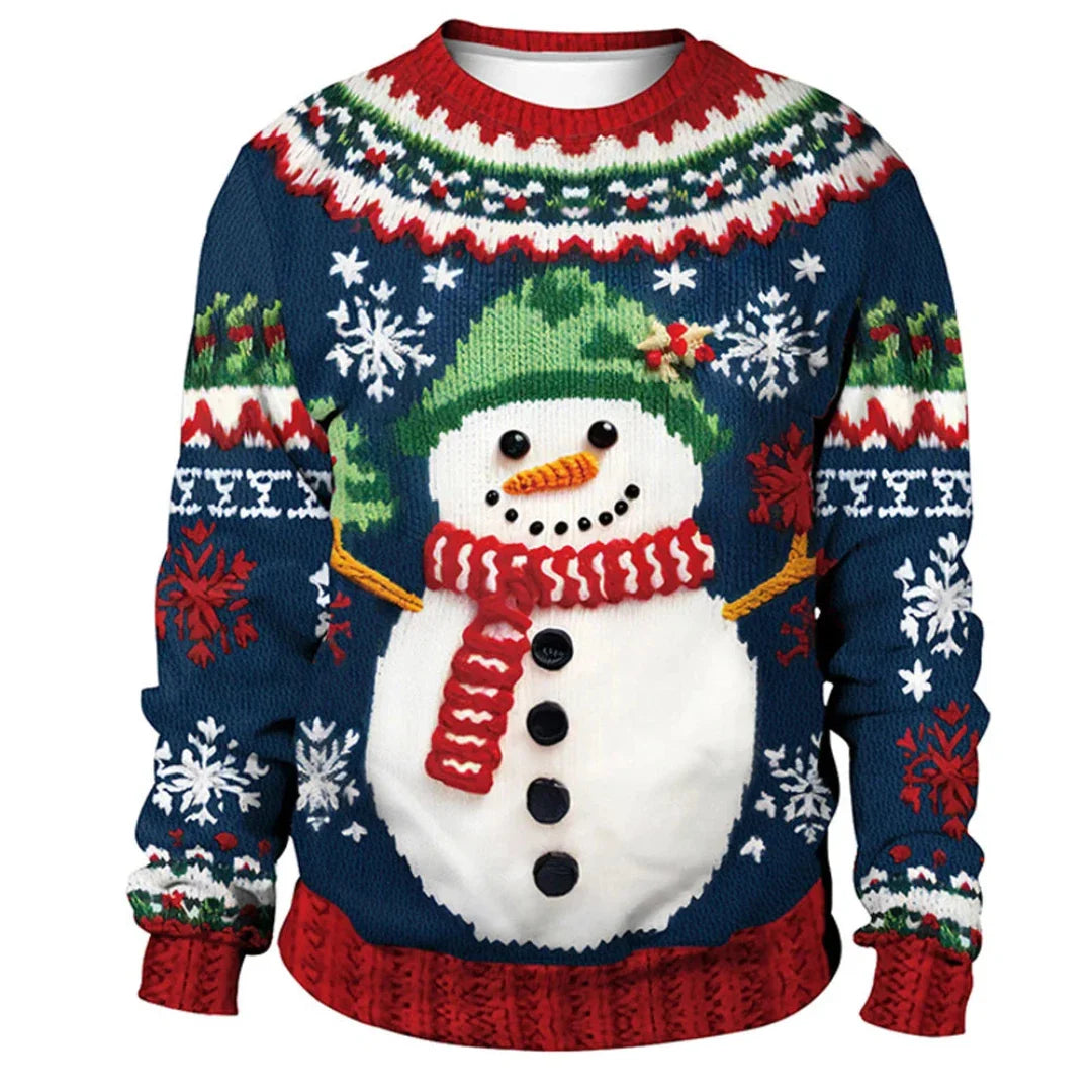 Aromalim | Unisex Warme Langarm Weihnachtspulli | 2024