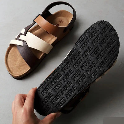 Gabriel - orthopädische Ledersandalen