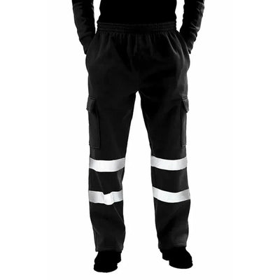 Moonet | Herren Sicherheits Reflexstreifen Hose | Arbeitskleidung
