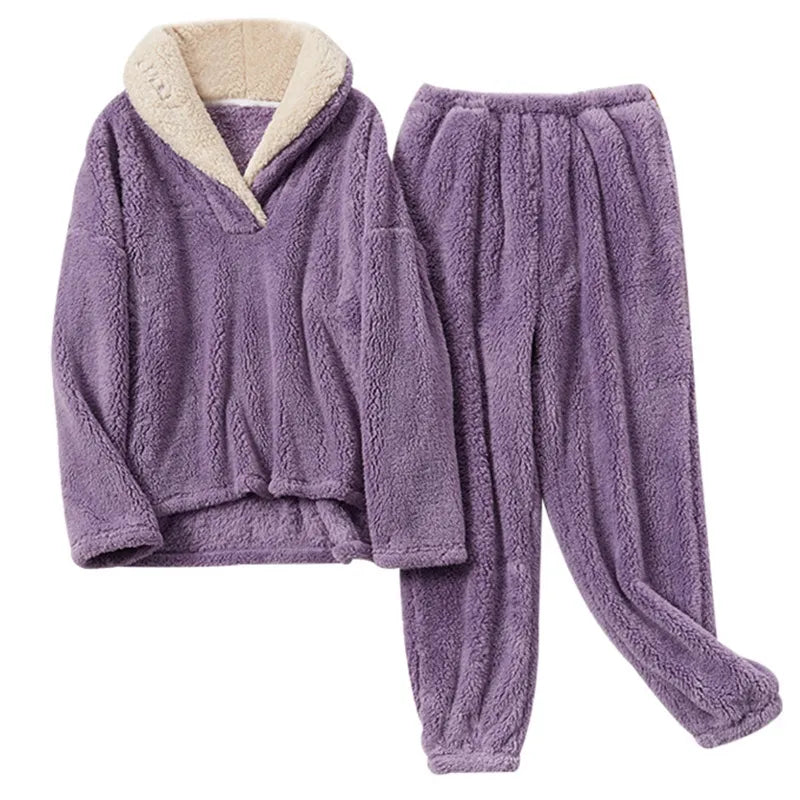 Sam - bequem Fleece Lounge Anzug für Zuhause Verwendung